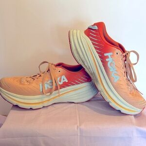 SOLD! Hoka Bondi X Fiesta running shoes size 9.5
